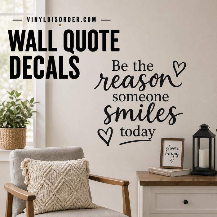 Wall Quote Decals