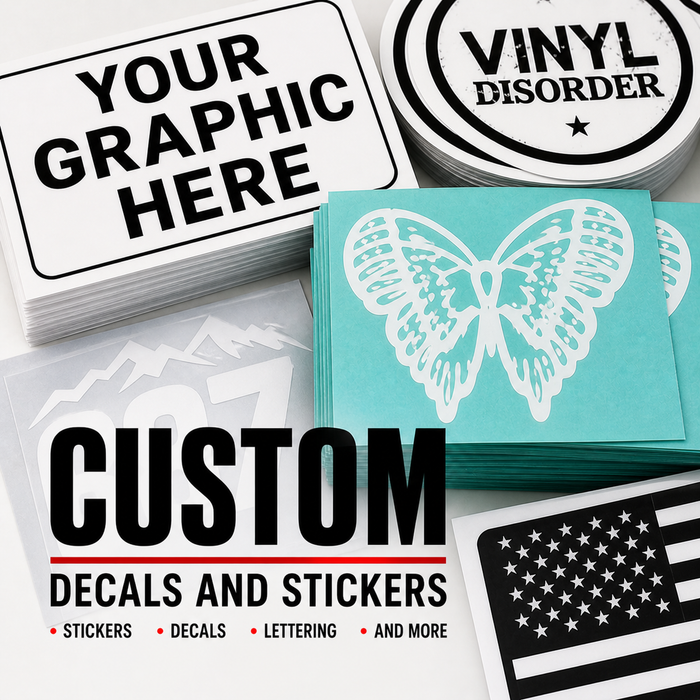 Custom Decals and Stickers