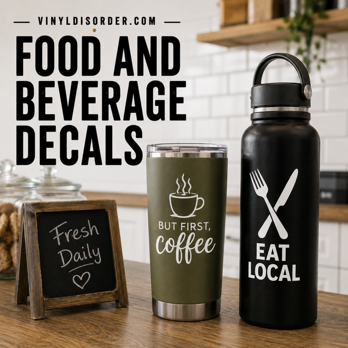 Food and Beverage Decals