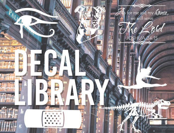 Vinyl Decal Library