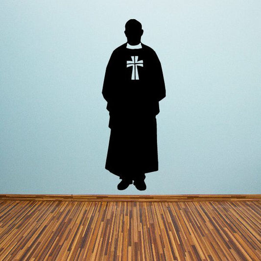Image of Catholic Priest Decal