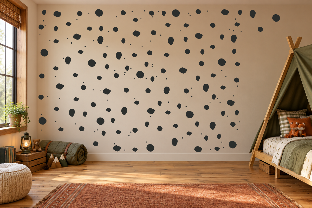 Cheetah Spotted Wall Wall Decal Kit
