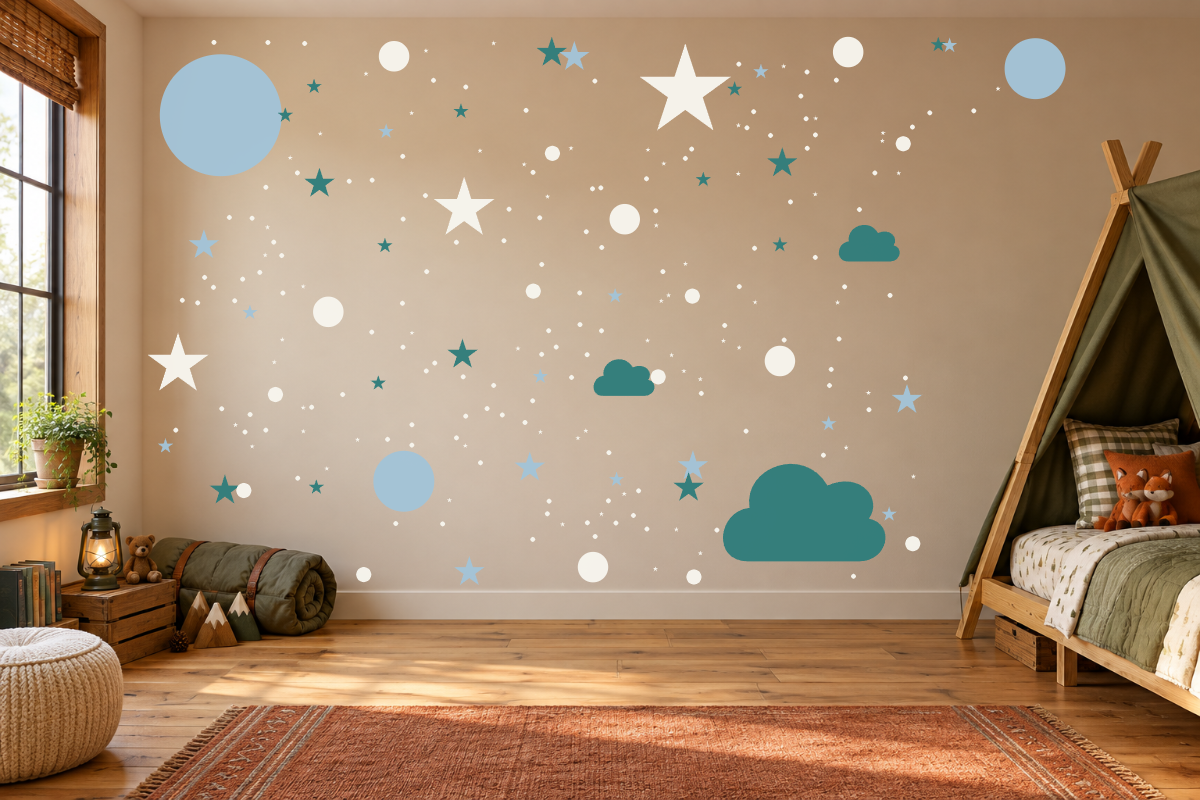 Cloud Nine Wall Decal Kit