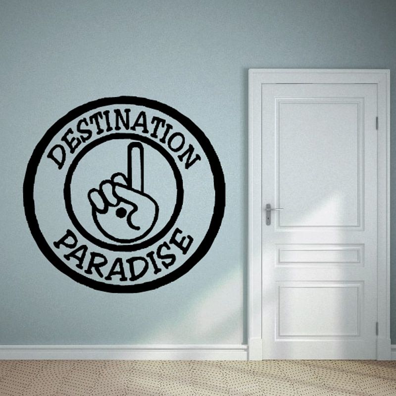 Image of Destination paradise Decal
