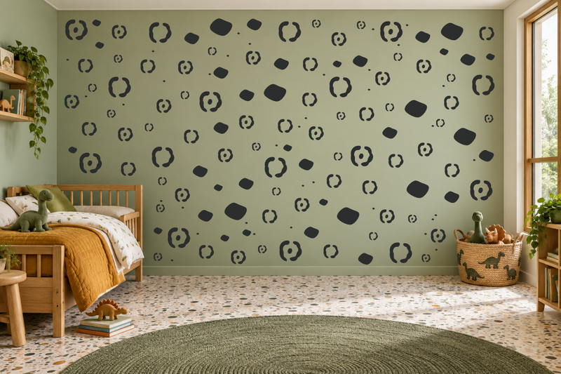 Jaguar Jungle Print Wall Decal Kit