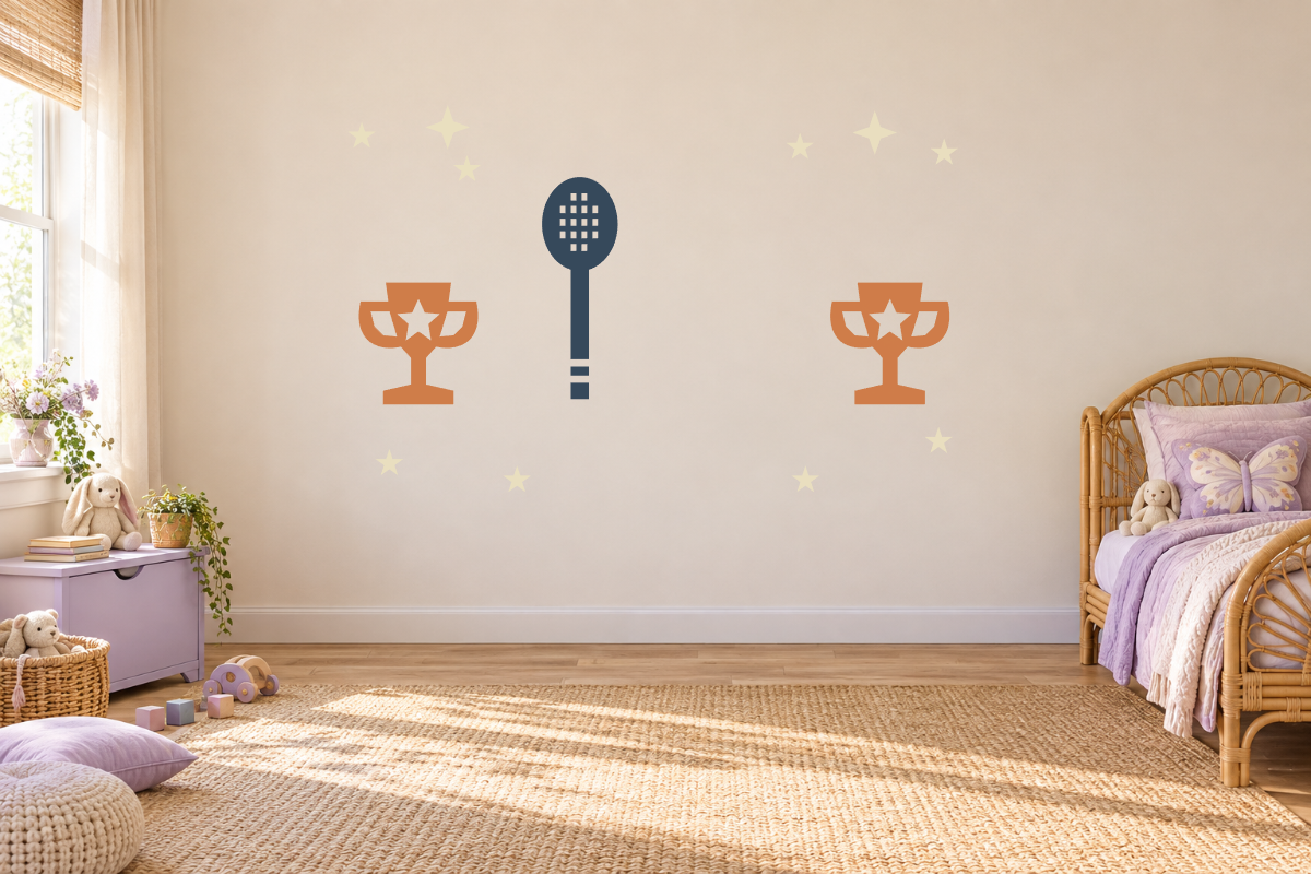 Lacrosse Goal Getter Wall Decal Kit