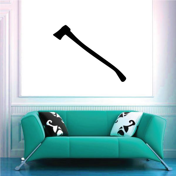 Image of Long Handle Axe Decal