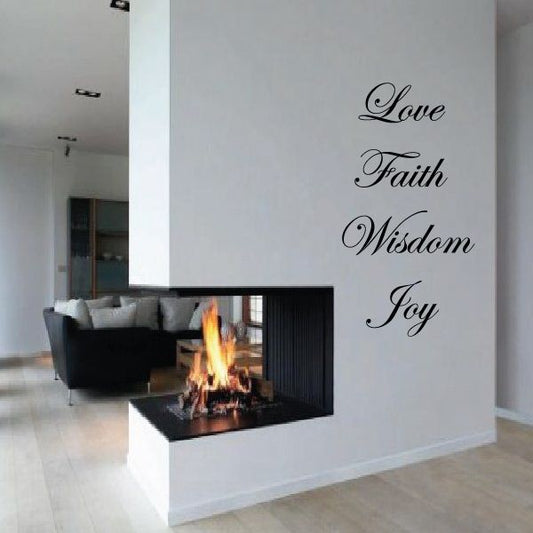 Image of Love Joy Wall Decal