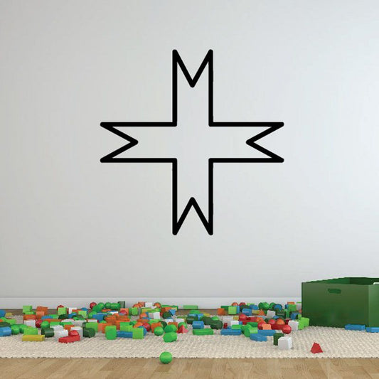 Image of Maltese Cross Decal