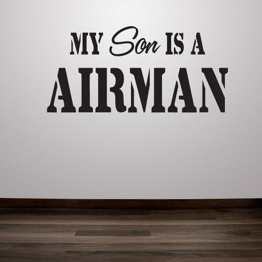 Image of My Aunt is an Airman Car Decal