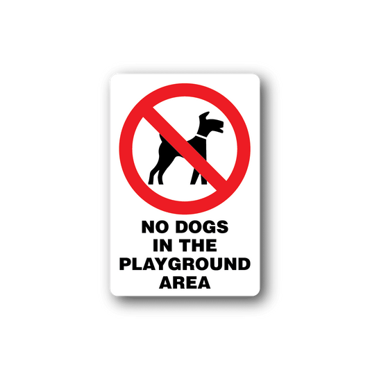 Image of NO Dogs Sign Wall Decal - Vinyl Sticker - Car Sticker - Die Cut Sticker - CD002