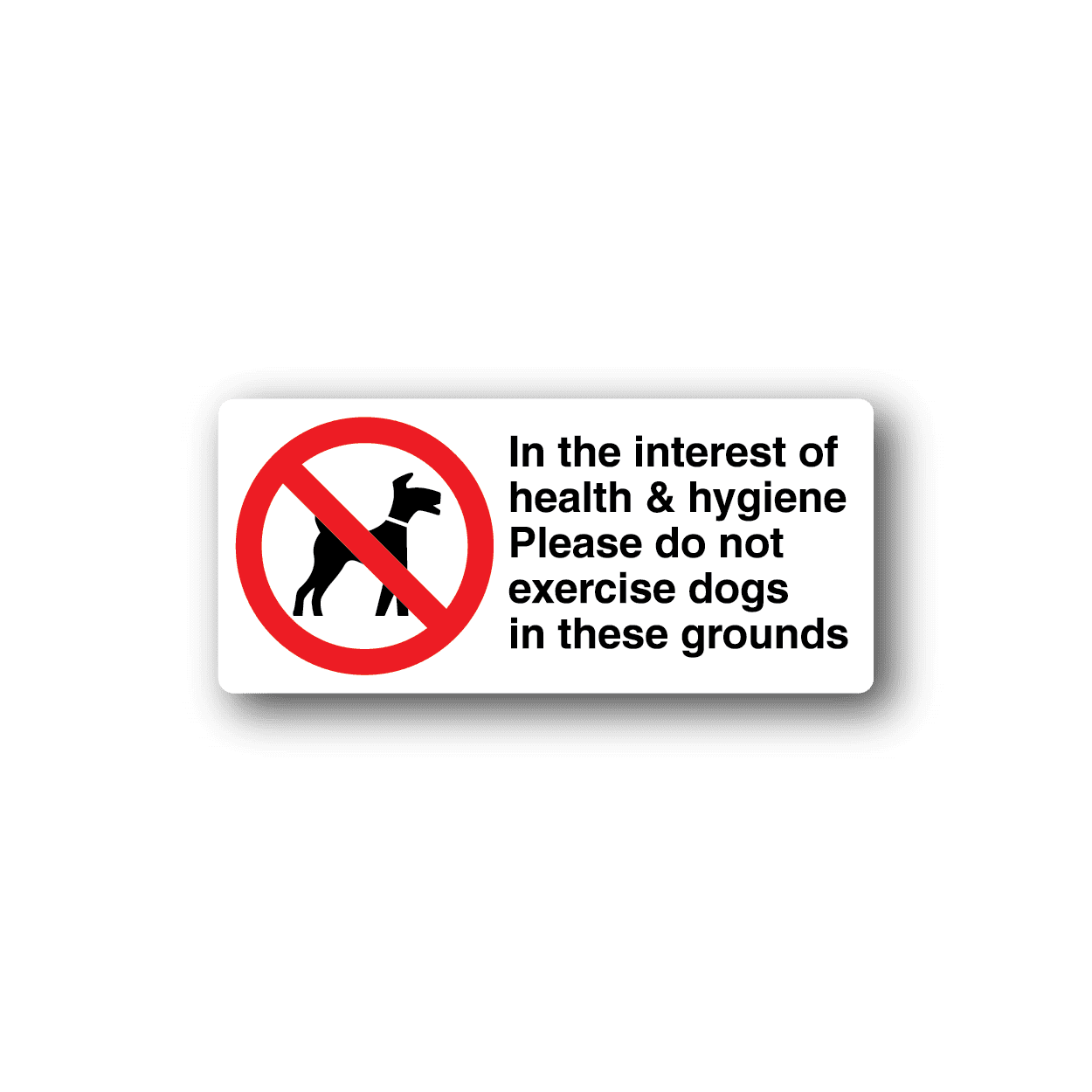 Image of NO Dogs Sign Wall Decal - Vinyl Sticker - Car Sticker - Die Cut Sticker - CD015