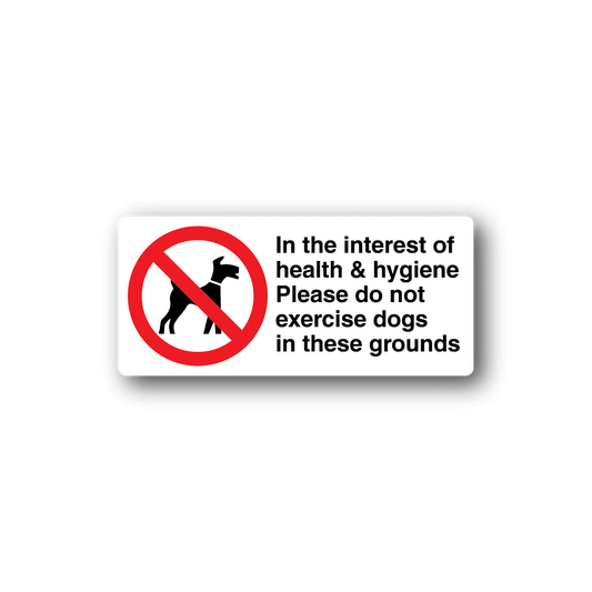 Image of NO Dogs Sign Wall Decal - Vinyl Sticker - Car Sticker - Die Cut Sticker - CD015