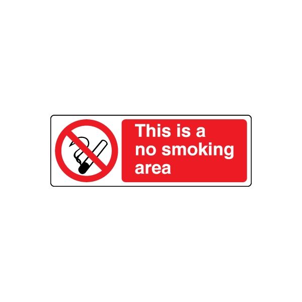 Image of NO Smoking Sign Wall Decal - Vinyl Sticker - Car Sticker - Die Cut Sticker - CD042