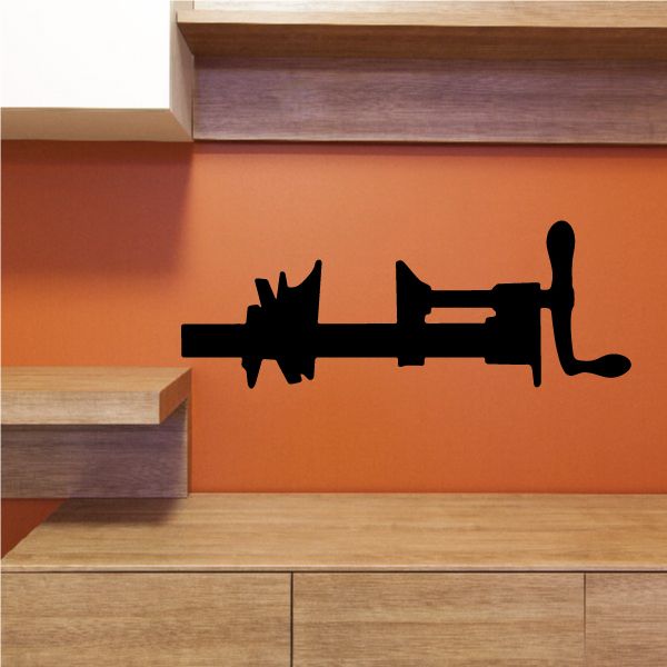 Image of Pipe clamp Decal