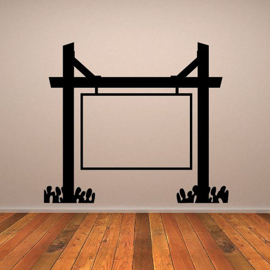 Image of Post Wall Decal - Vinyl Decal - Car Decal - Business Sign - MC455