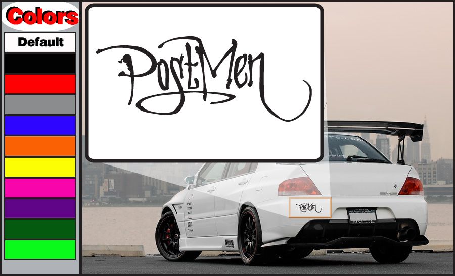 Image of Postmen Decal