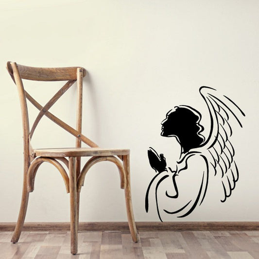 Image of Praying Female Angel