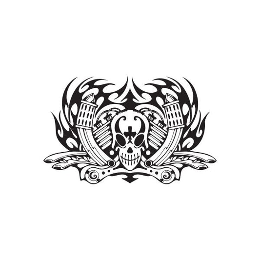 Image of Racing Graphic Wall Decal - Vinyl Decal - Car Decal - DC 23062