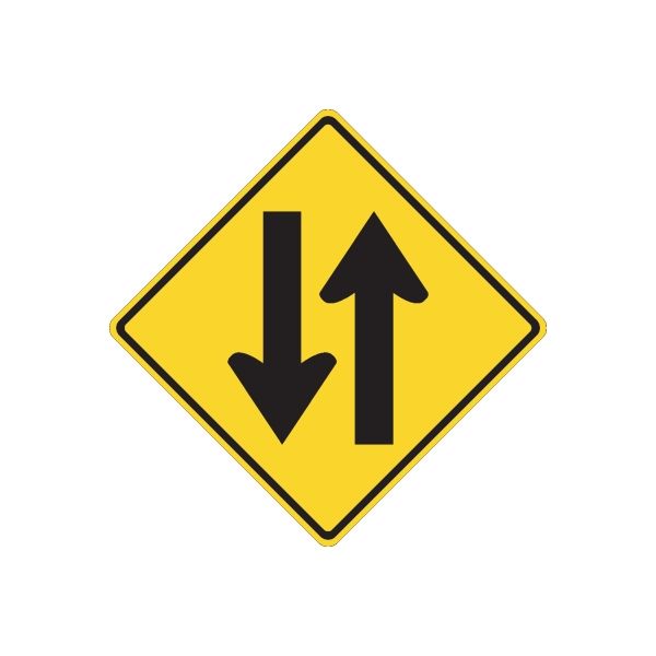 Image of Road Sign Wall Decal - Vinyl Sticker - Car Sticker - Die Cut Sticker - CD013