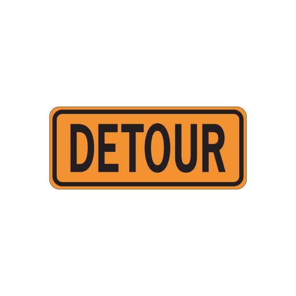 Image of Road Sign Wall Decal - Vinyl Sticker - Car Sticker - Die Cut Sticker - CD087