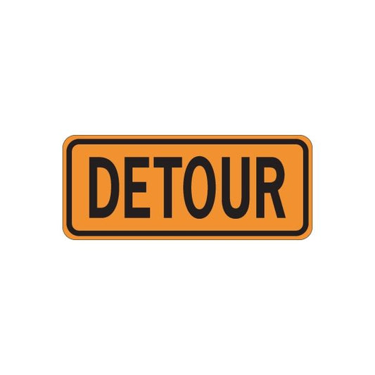 Image of Road Sign Wall Decal - Vinyl Sticker - Car Sticker - Die Cut Sticker - CD087