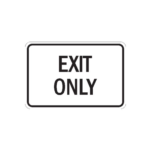 Image of Road Sign Wall Decal - Vinyl Sticker - Car Sticker - Die Cut Sticker - CD160