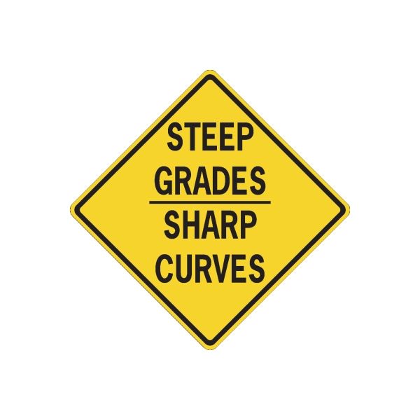 Image of Road Sign Wall Decal - Vinyl Sticker - Car Sticker - Die Cut Sticker - CD173