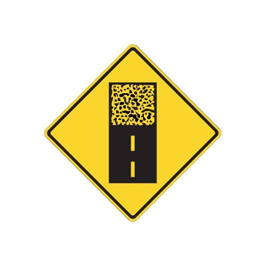 Image of Road Sign Wall Decal - Vinyl Sticker - Car Sticker - Die Cut Sticker - CD273