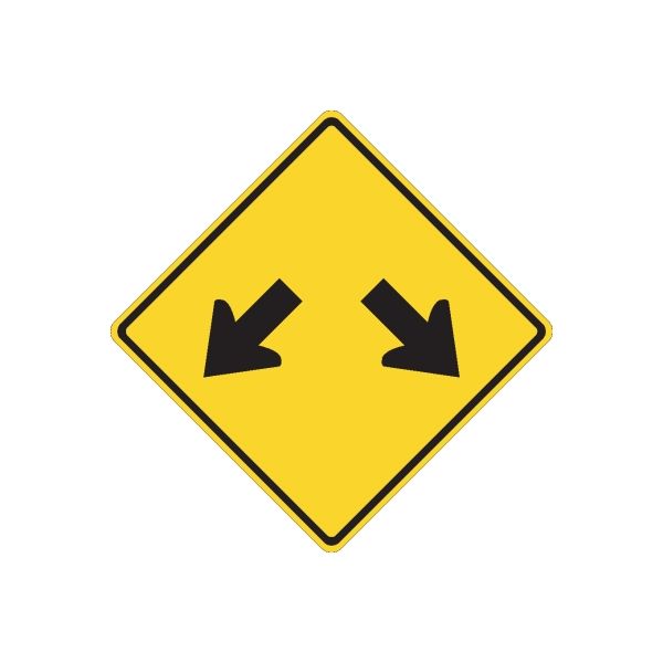 Image of Road Sign Wall Decal - Vinyl Sticker - Car Sticker - Die Cut Sticker - CD296