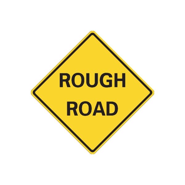 Image of Road Sign Wall Decal - Vinyl Sticker - Car Sticker - Die Cut Sticker - CD307
