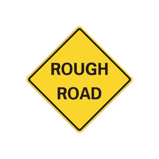 Image of Road Sign Wall Decal - Vinyl Sticker - Car Sticker - Die Cut Sticker - CD307