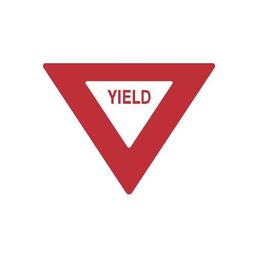 Image of Road Sign Wall Decal - Vinyl Sticker - Car Sticker - Die Cut Sticker - CD392