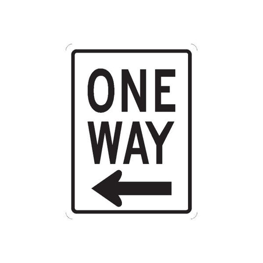 Image of Road Sign Wall Decal - Vinyl Sticker - Car Sticker - Die Cut Sticker - CD428