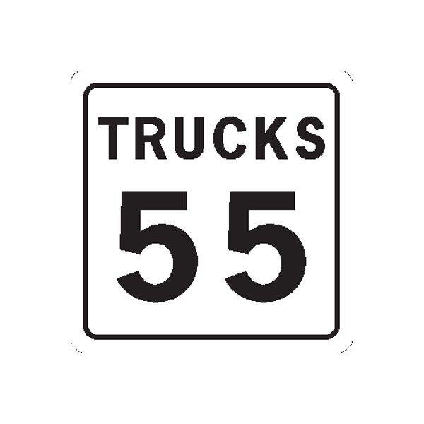 Image of Road Sign Wall Decal - Vinyl Sticker - Car Sticker - Die Cut Sticker - CD463