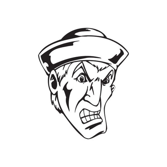 Image of Sailor Face Decal