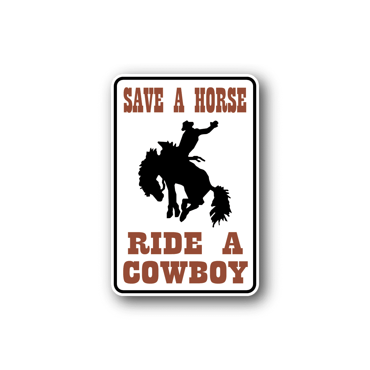 Image of Save A Horse Fun Sign Wall Decal - Vinyl Sticker - Car Sticker - Die Cut Sticker - CD136