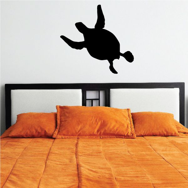 Image of Sea Turtle Gliding Decal