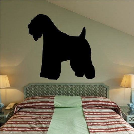 Image of Simple Soft Coated Wheaton Terrier Decal