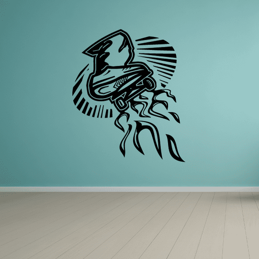 Image of Skateboarding Wall Decal - Vinyl Decal - Car Decal - CDS011
