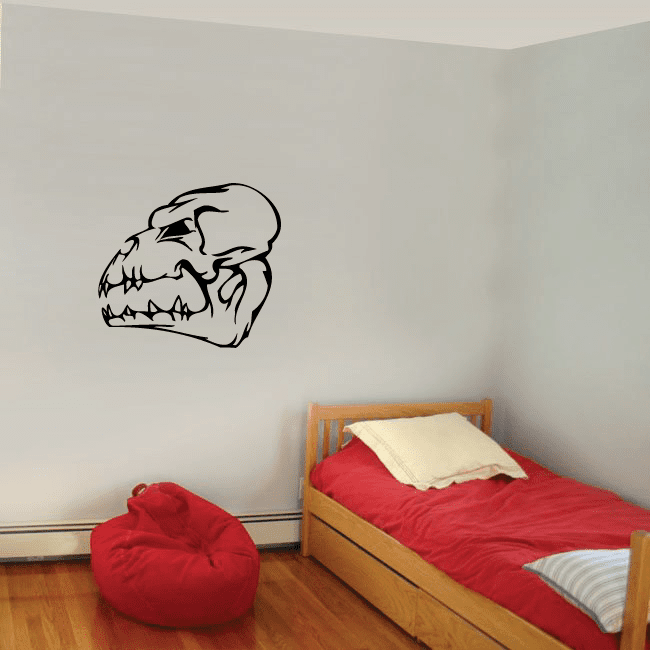 Image of Skull Wall Decal - Vinyl Decal - Car Decal - SM003