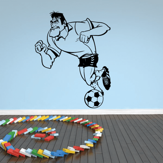 Image of Soccer Wall Decal - Vinyl Decal - Car Decal - Bl102