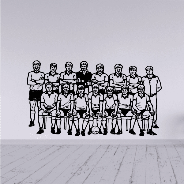 Image of Soccer Wall Decal - Vinyl Decal - Car Decal - Bl177