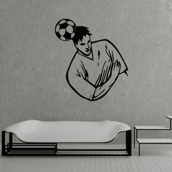 Image of Soccer Wall Decal - Vinyl Decal - Car Decal - CDS050