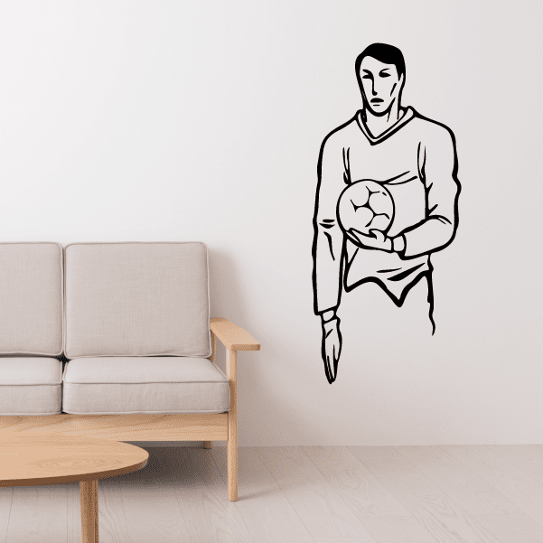 Image of Soccer Wall Decal - Vinyl Decal - Car Decal - CDS057