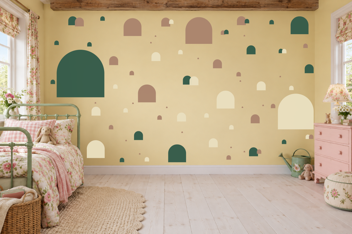 Soft Arches Wall Decal Kit