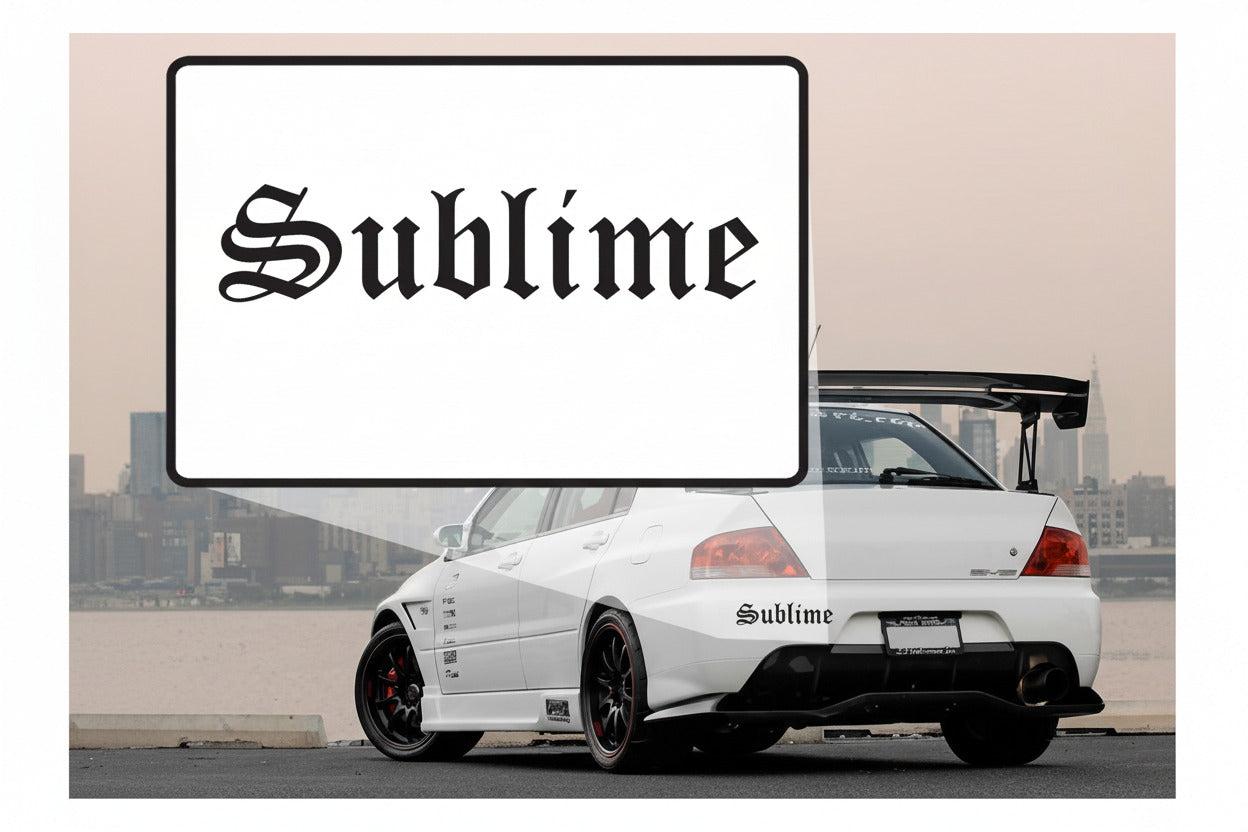 Image of Sublime old english Decal