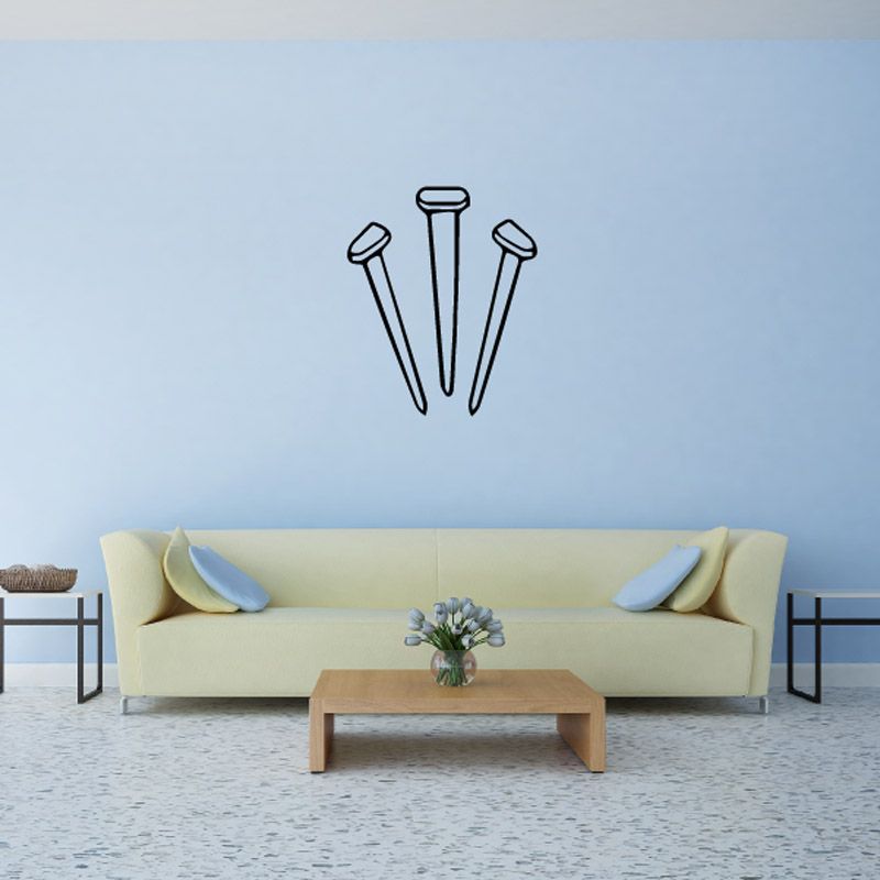 Image of Three Nails Decal