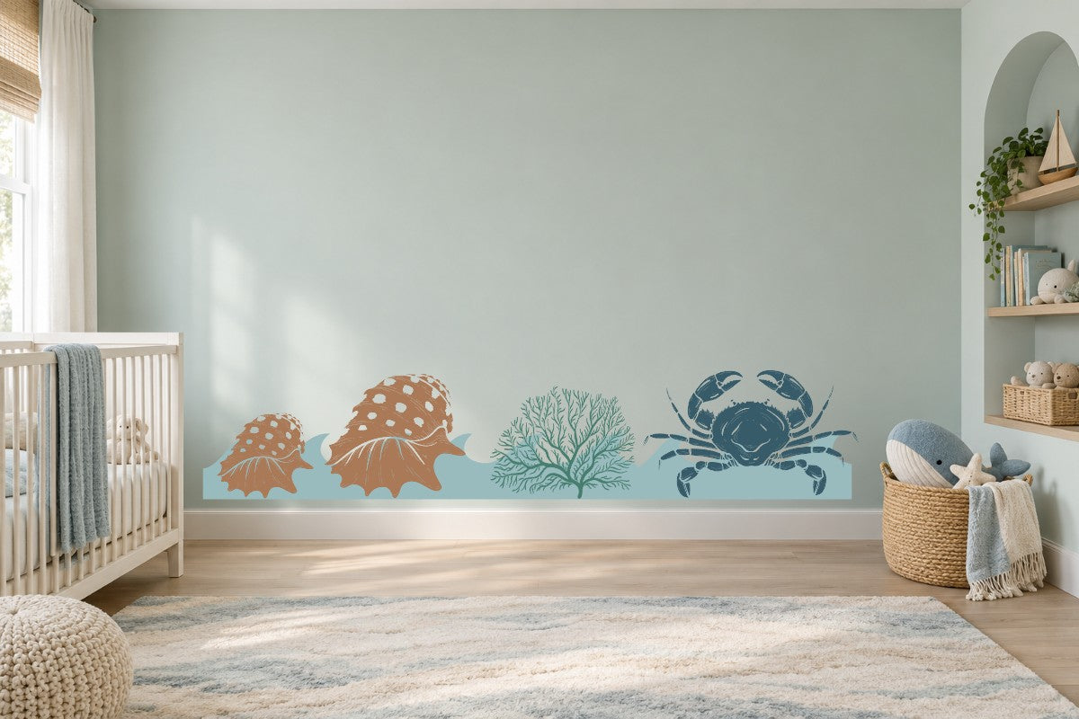 Tide Pool Treasures Wall Decal Kit