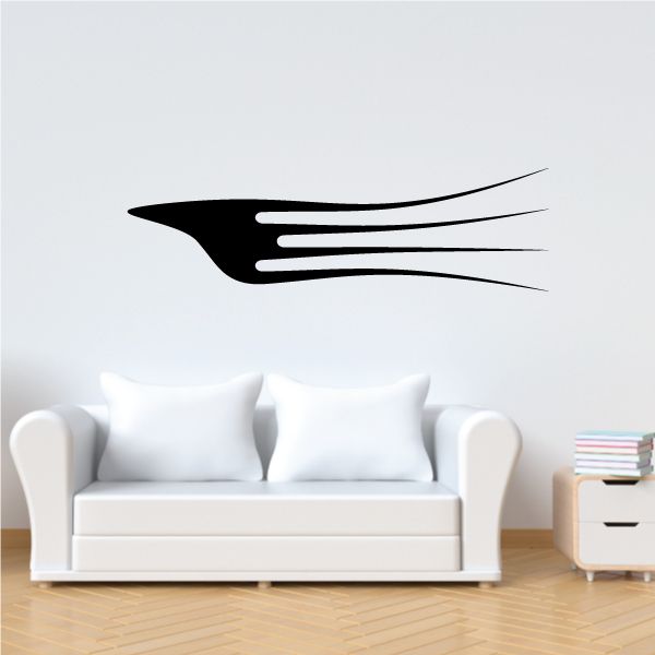 Black car pinstripe vinyl decal with three white stripe lines